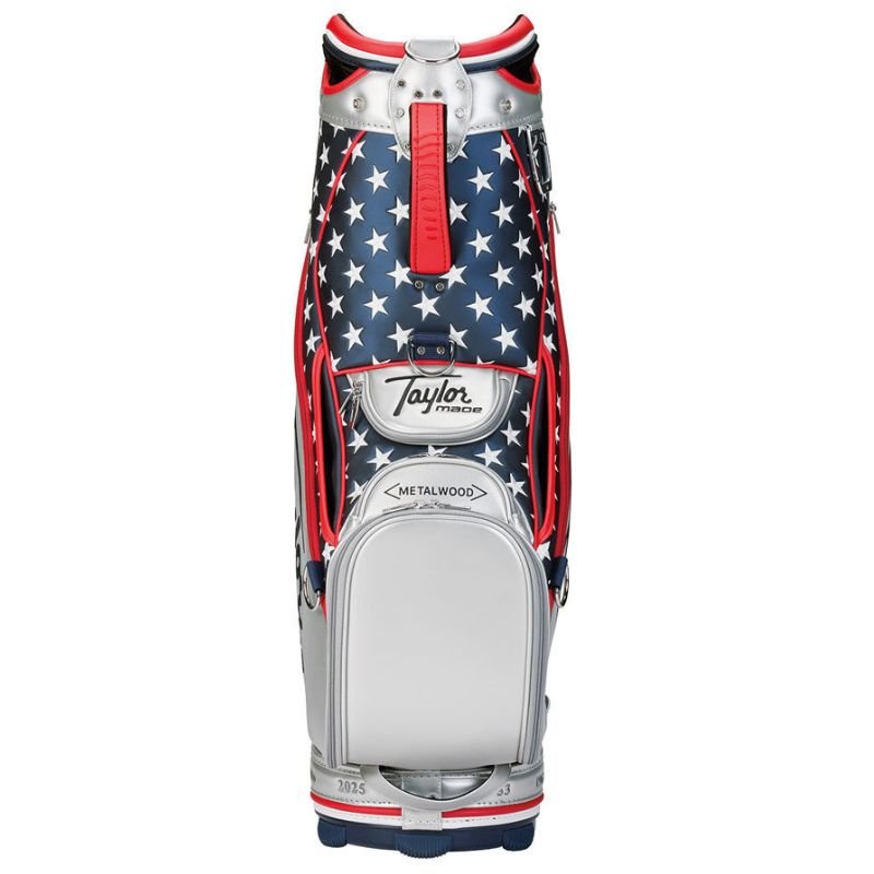 TaylorMade 2025 Heritage Staff Bag - Golf Vault
