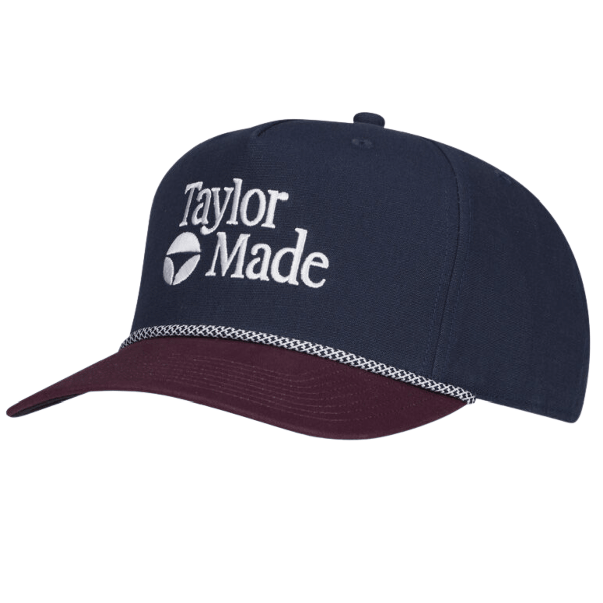 TaylorMade A-Frame Legacy Hat Navy Maroon Regular