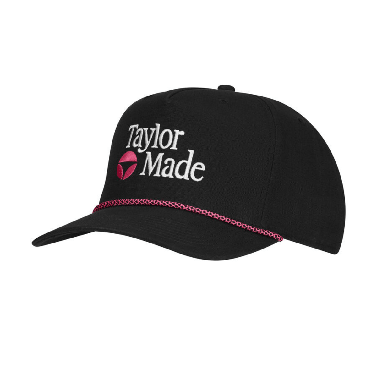 TaylorMade A-Frame Legacy Hat Black Pink Regular