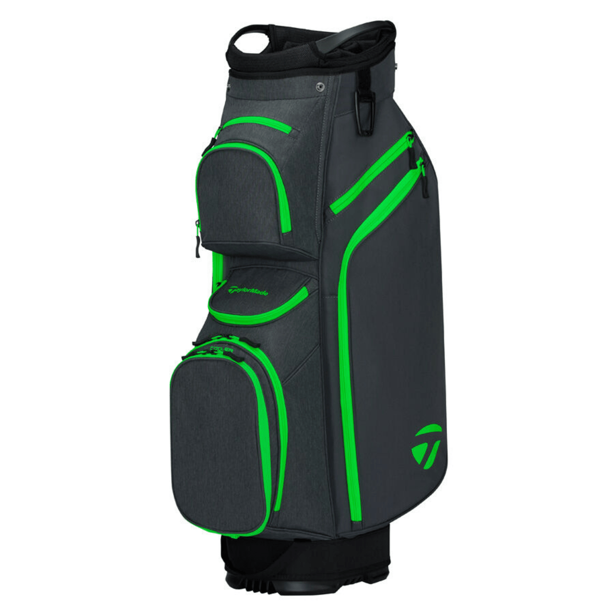 TaylorMade Cart Lite Golf Bag Grey Neon Green