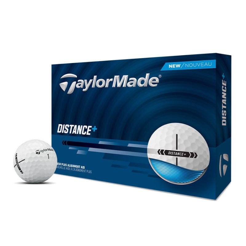 TaylorMade Distance+ Golf Balls White