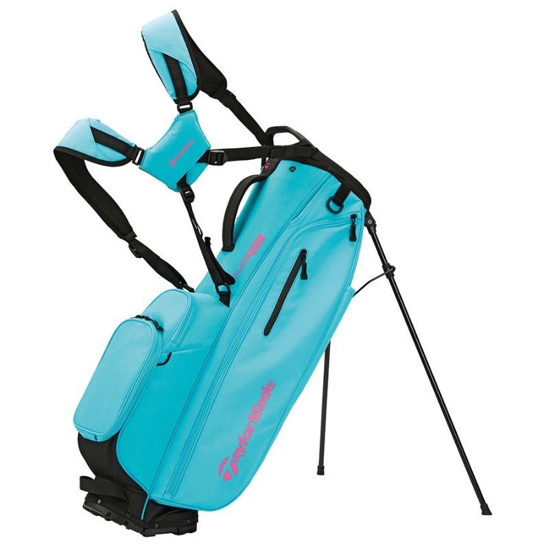 TaylorMade FlexTech Golf Stand Bag - Previous Season Miami Blue
