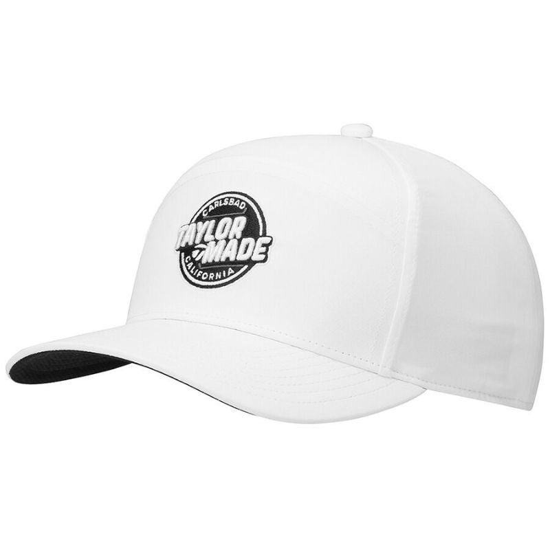 TaylorMade Lifestyle Horizon Snapback Hat White OSFA