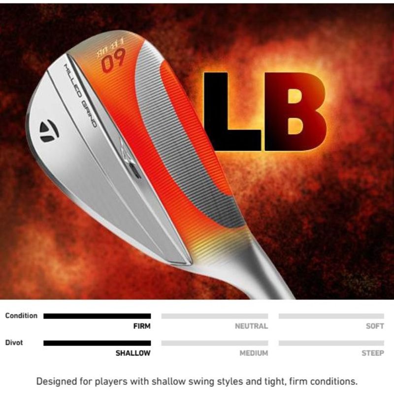 TaylorMade MG5 Charcoal Wedge (Steel Shaft) - Build Your Own