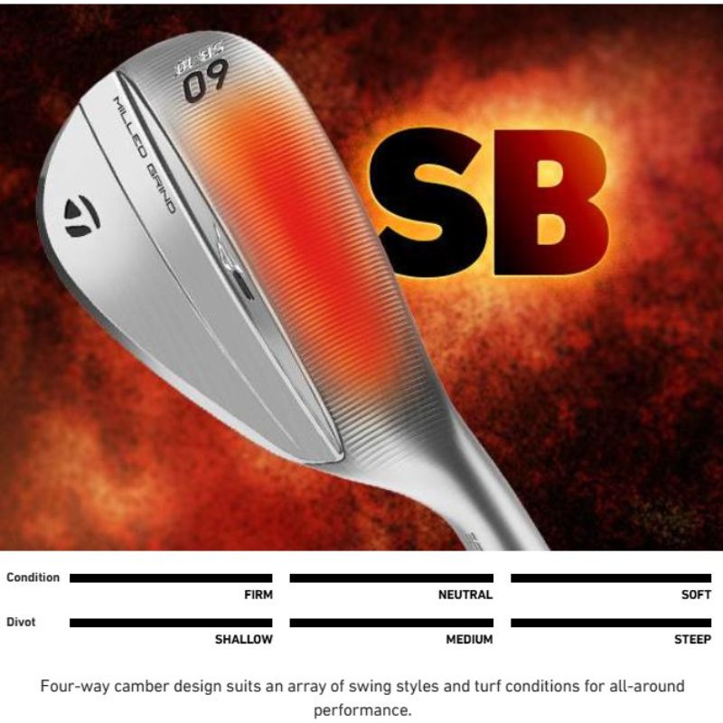 TaylorMade MG5 Satin Chrome Wedge (Steel Shaft) - Build Your Own