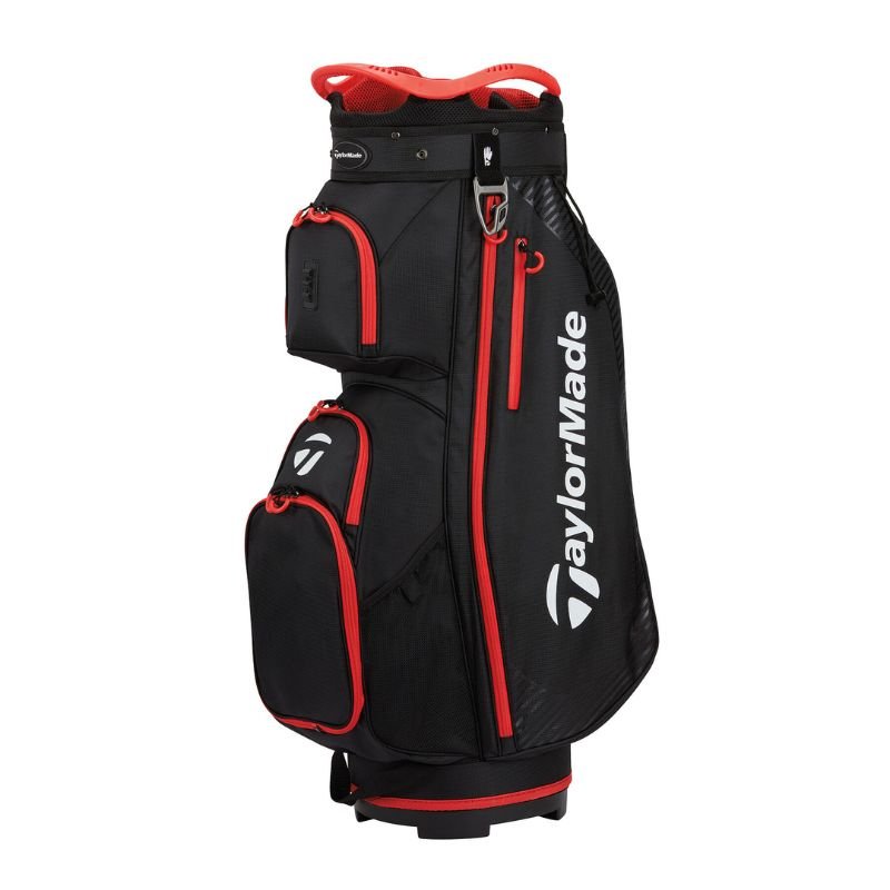 TaylorMade Pro 14-Way Cart Bag Black Red
