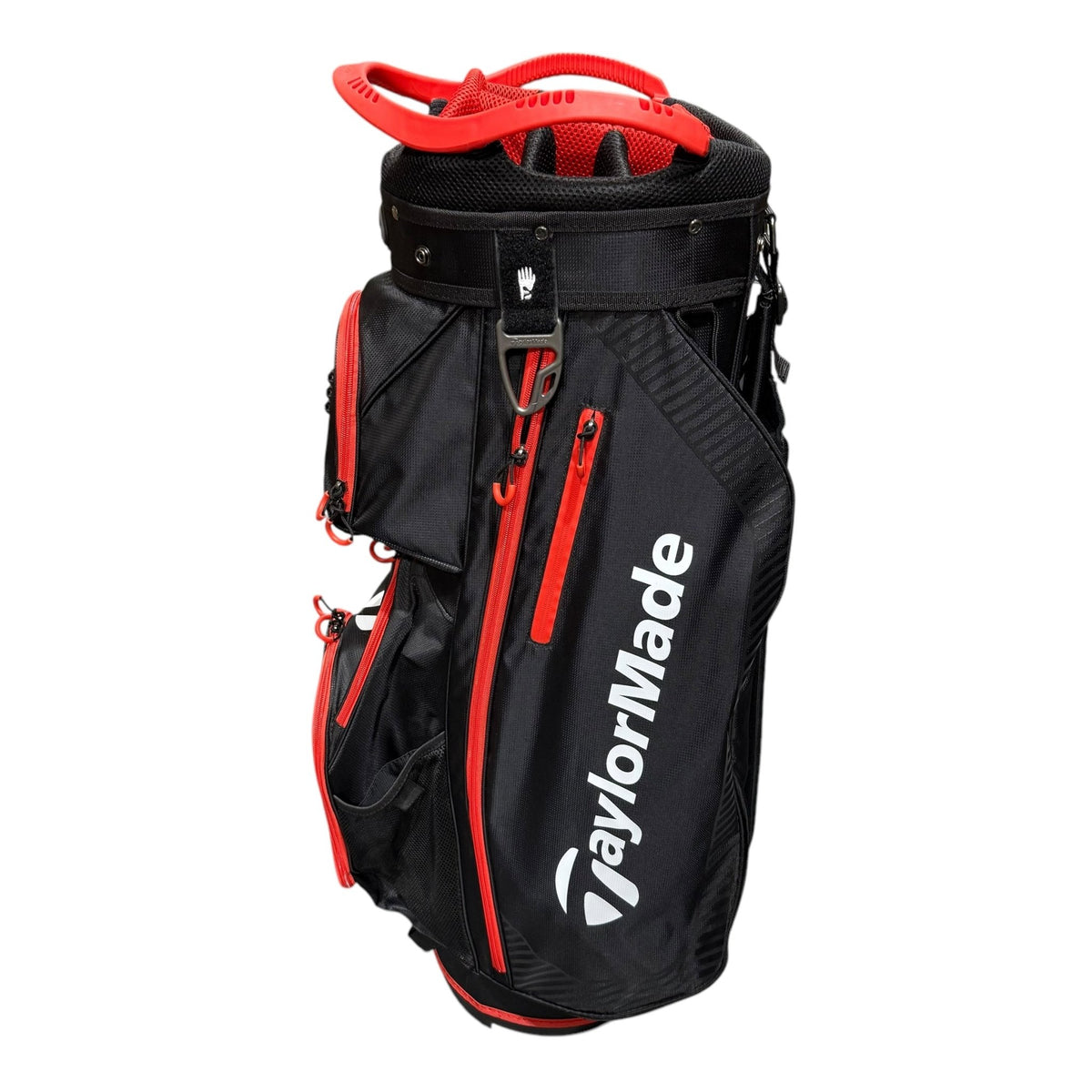 TaylorMade Pro 14-Way Cart Bag - Demo Black Red