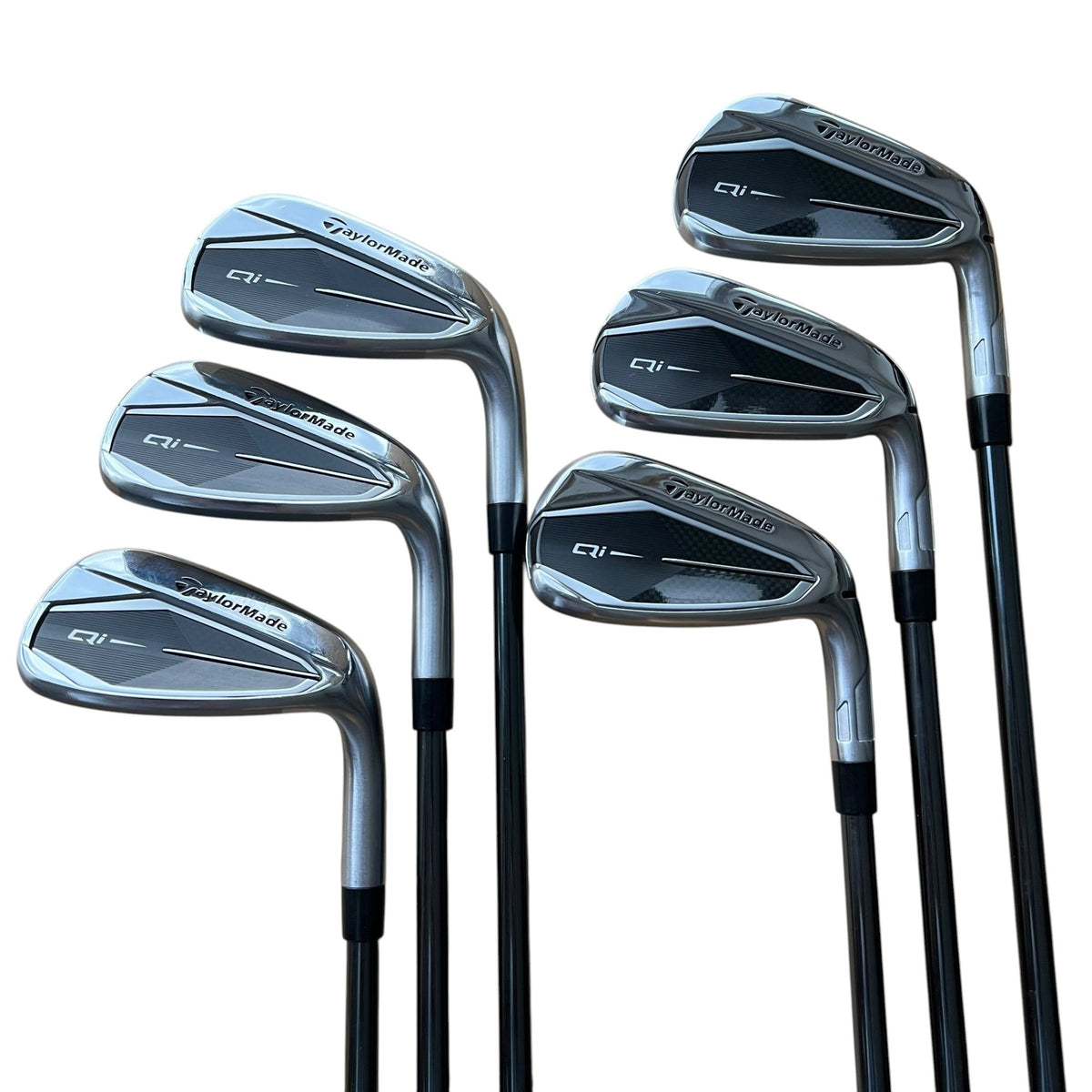 TaylorMade Qi Iron Set - 6-PW, AW - Graphite - Used Right Senior Graphite - UST Mamiya Recoil DART 65g
