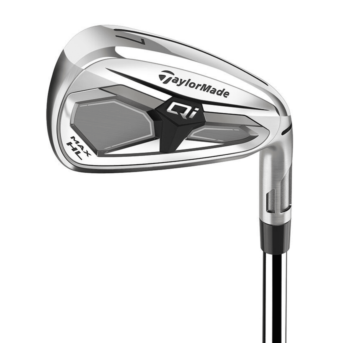 TaylorMade Qi Max HL Iron Set - 5-PW, AW - Graphite Regular Graphite - KBS REAX HL 50