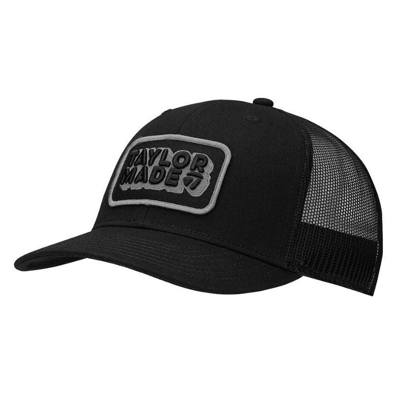 TaylorMade Retro Trucker Hat Black