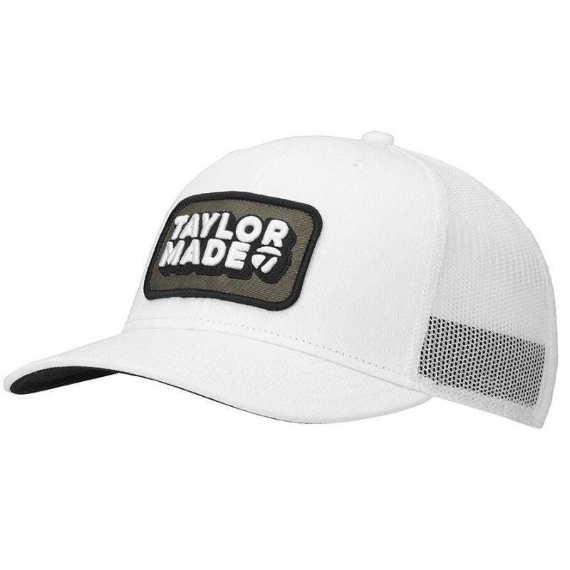 TaylorMade Retro Trucker Hat White