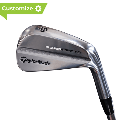 TaylorMade RORS∙PROTO Irons (Graphite) - Build Your Own 4-PW