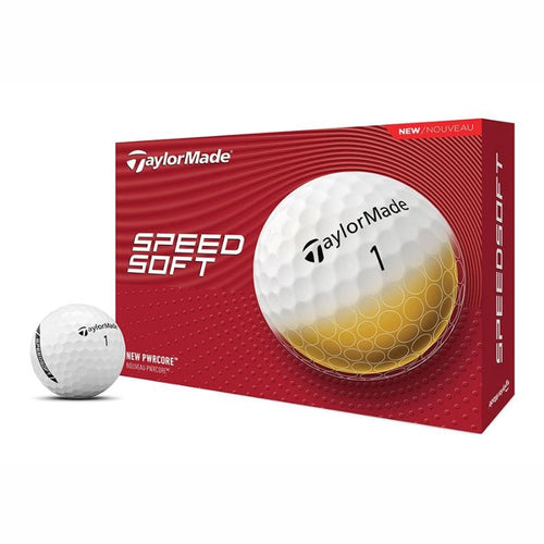 TaylorMade SpeedSoft Golf Ball White