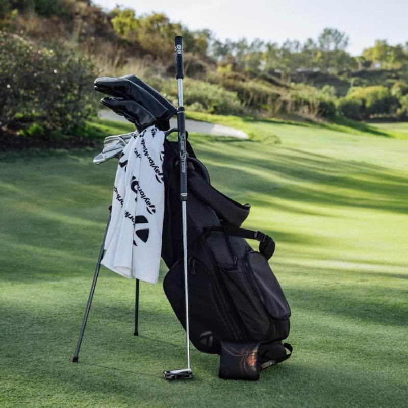 TaylorMade Spider Tour S Long Broomstick Putter - Center Shaft - Black