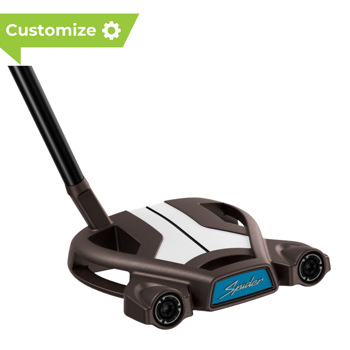 TaylorMade Spider Tour Small Slant Putter (Torched PVD) - Build Your Own