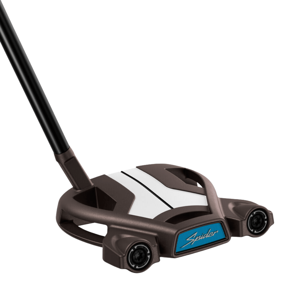 TaylorMade Spider Tour Small Slant Putter (Torched PVD) - Custom Specs Left 34.5" KBS CT 120 Putter Black Stepless - Superstroke Tour 2.0 XL (SPIDER 26)