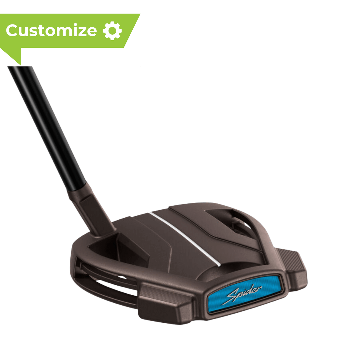 TaylorMade Spider Tour X Small Slant Putter (Torched PVD) - Build Your Own