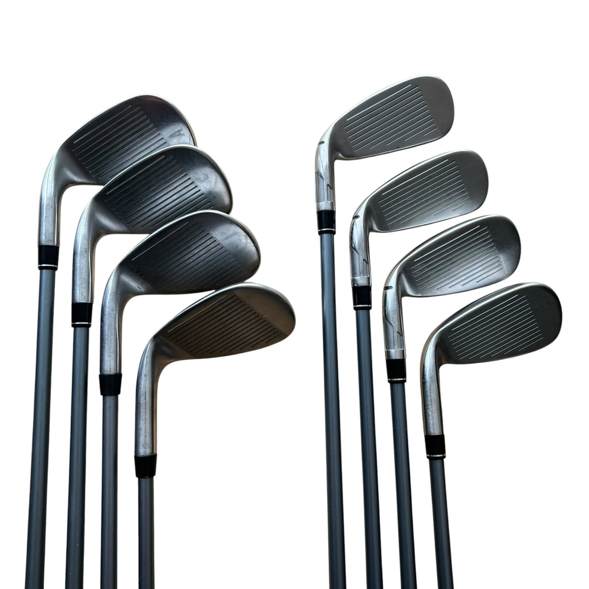 TaylorMade Stealth HD Iron Set - 6-PW,AW,SW,LW - Graphite - Used Right Senior Graphite - Fujikura Speeder NX Red 50g