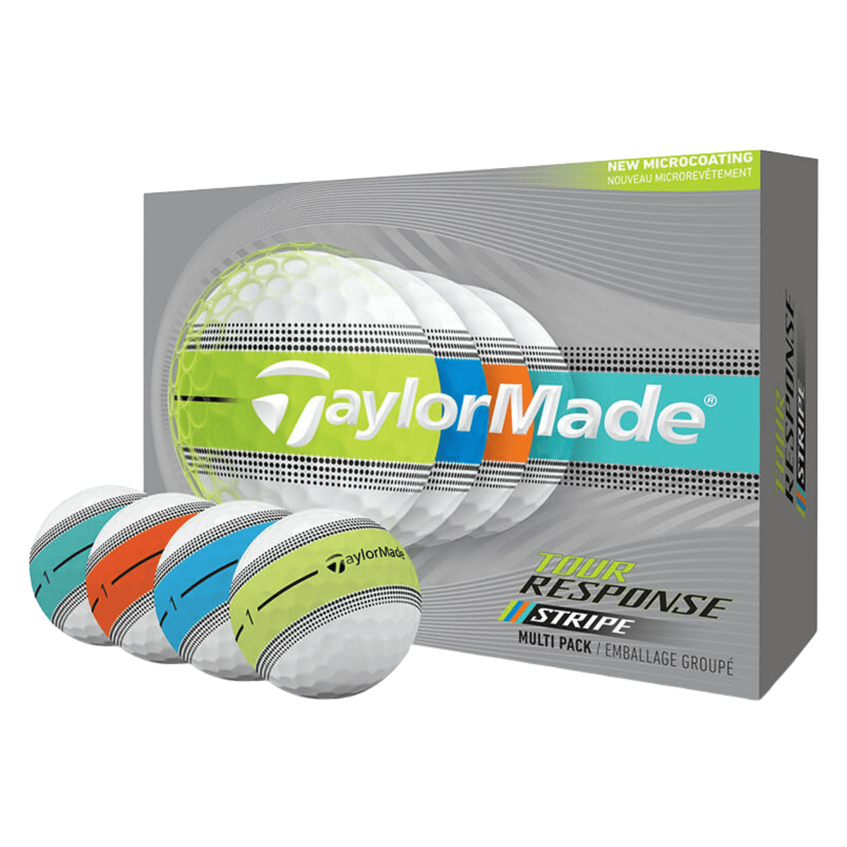 TaylorMade Tour Response Stripe Golf Balls - Golf Vault TaylorMade Tour Response Stripe Golf Balls - Golf Vault