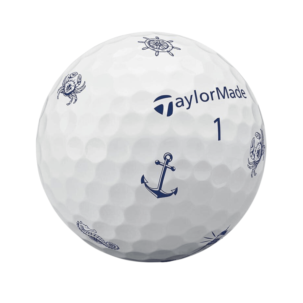 TaylorMade TP5 pix Sailor's Point Golf Balls - Limited Edition White