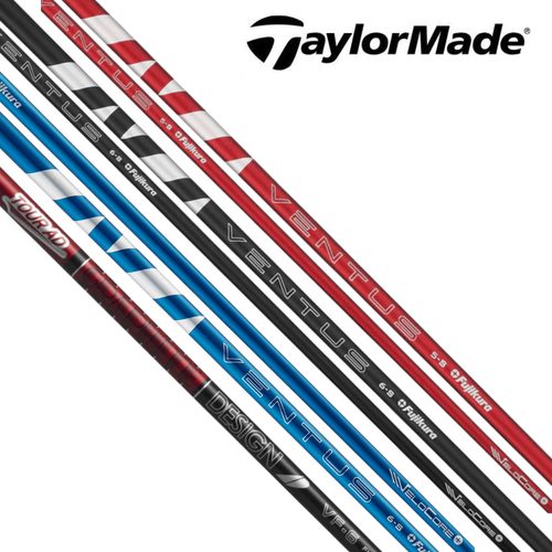 TaylorMade Upcharge Driver Shafts with Grip & Tip - Compatible to models M1-Qi4D