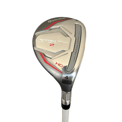 TaylorMade Women's Stealth 2 HD Rescue - Used Right Ladies 4H (23°*) - ALDILA ASCENT LADIES 45
