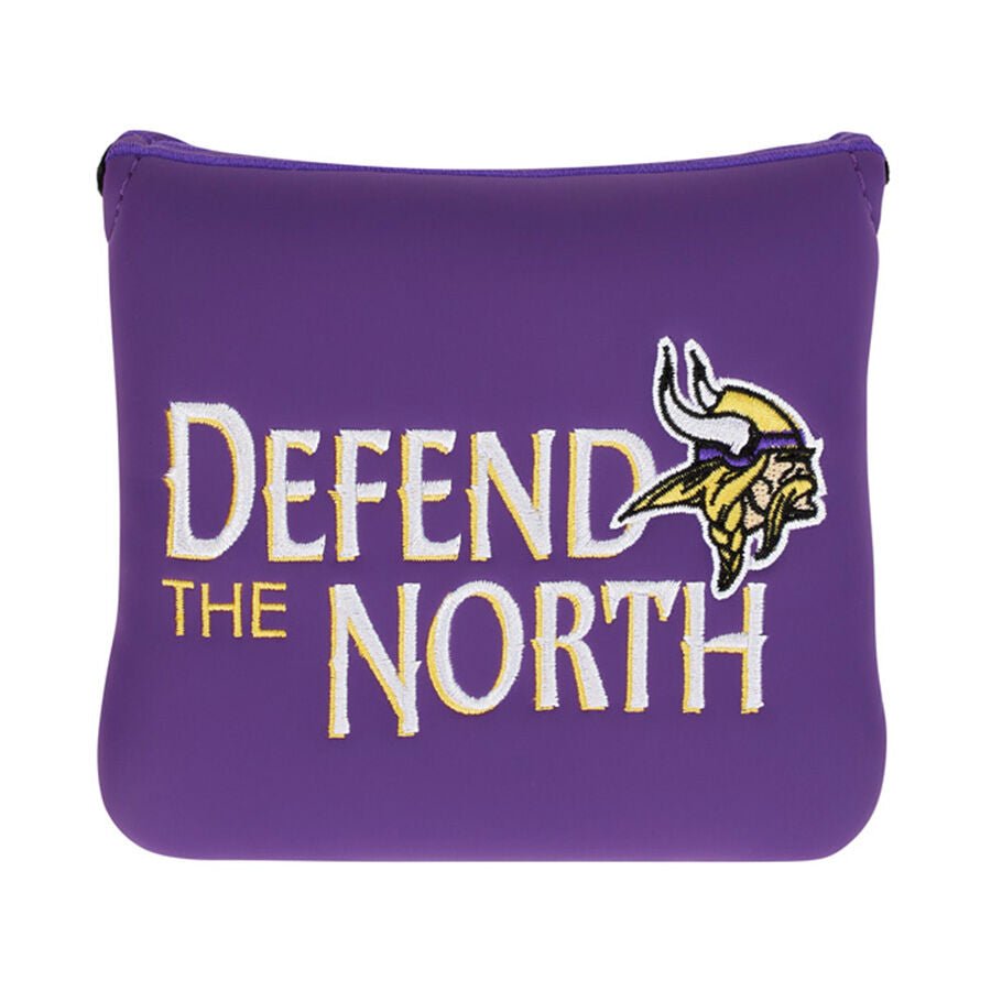 TaylorMade x NFL Minnesota Vikings Headcover Minnesota Vikings Mallet Putter