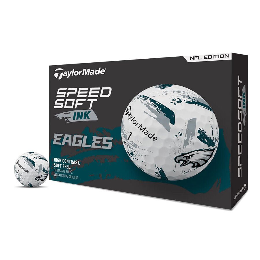 TaylorMade x NFL SpeedSoft Golf Balls Philadelphia Eagles
