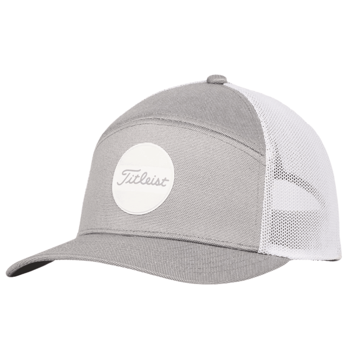 Titleist Boardwalk Split Mesh Hat Heather Grey White OSFA