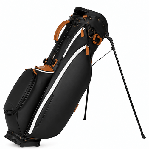 Titleist Canada Day LINKSLEGEND Members Bag - Special Edition Black/White/Antique Brass