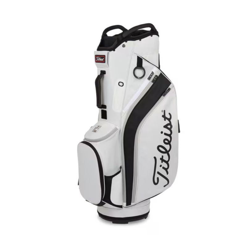 Titleist Cart 14 Bag - Previous Season Style White Black Grey