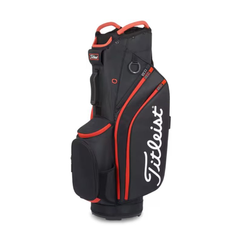 Titleist Cart 14 Bag - Previous Season Style Black Red