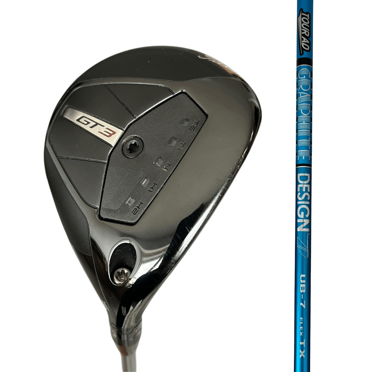 Titleist GT2 Fairway Wood w/Graphite Design TOUR AD Shaft - Indoor Demo Right Tour X-Stiff 3W (15°) - Graphite Design TOUR AD UB-7