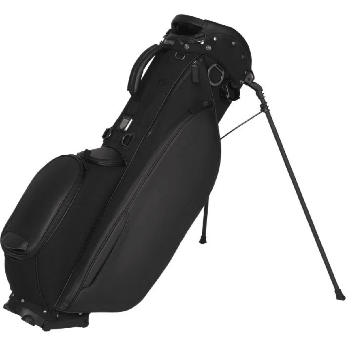 Titleist LINKSLEGEND Herringbone Members Bag Black Black Silver