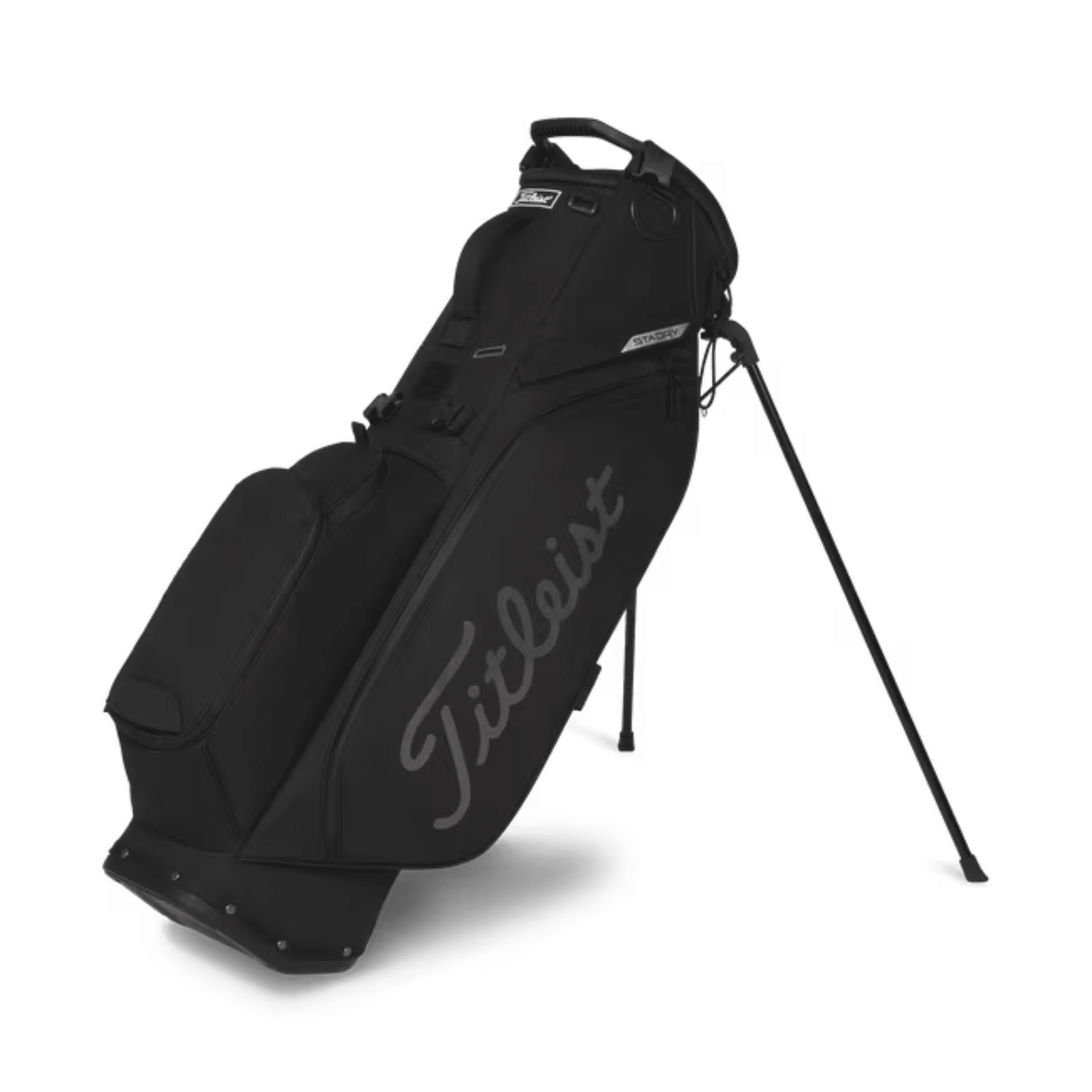 Titleist Players S4 StaDry Stand Bag Black Black Graphite