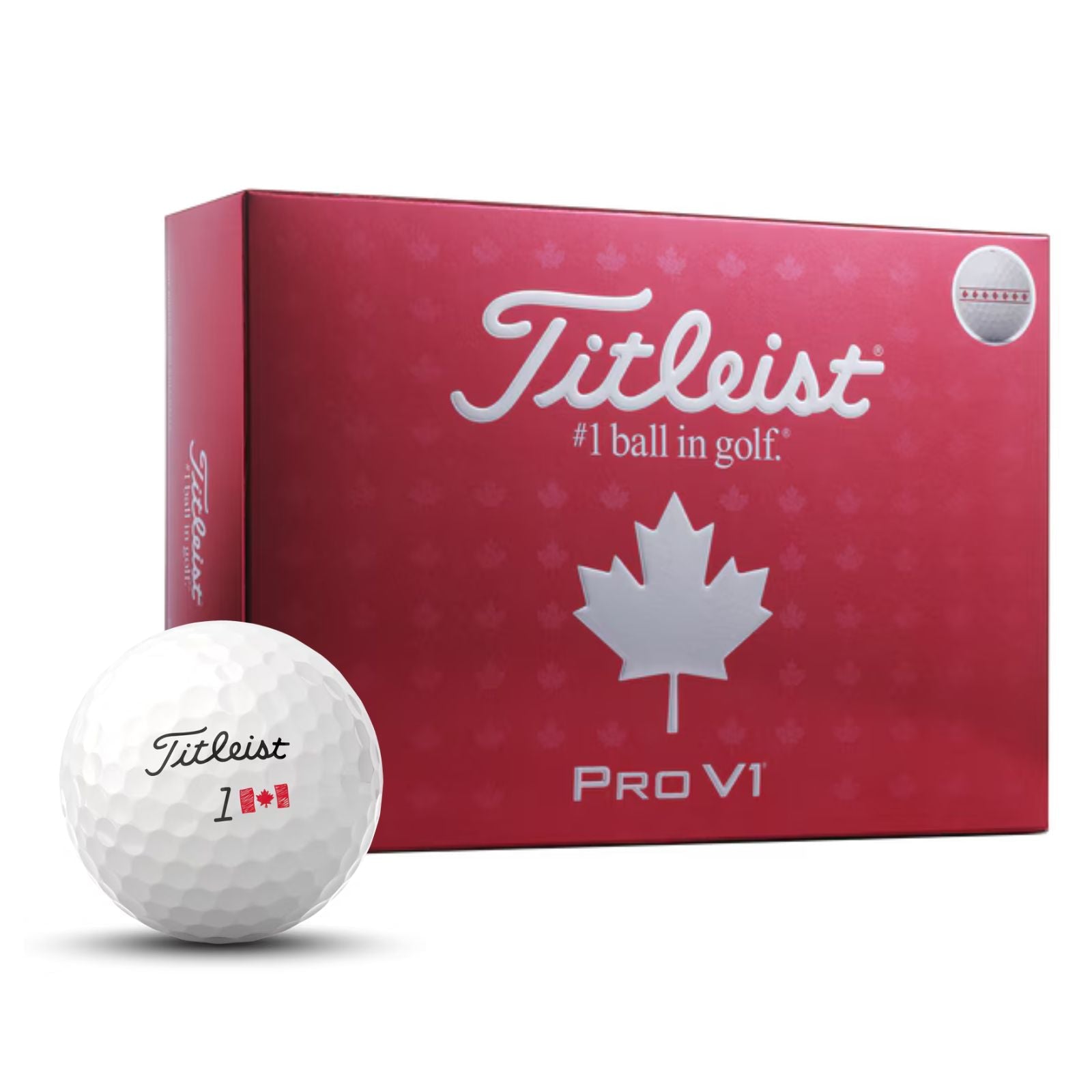 Titleist Pro V1 Canada Golf Balls - Special Edition - Golf Vault