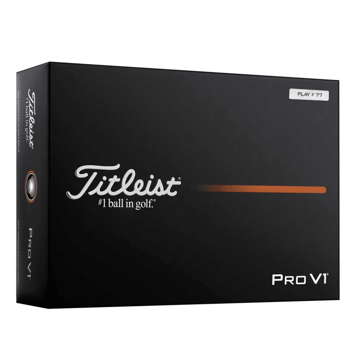 Titleist Pro V1 Golf Balls - Special Play Numbers White 00