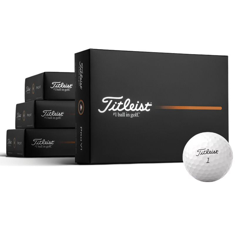 Titleist Pro V1 Loyalty Program - Buy 3 dozen Get 1 free (In stock & ready to ship) Pro V1 - White Standard (#1-4)