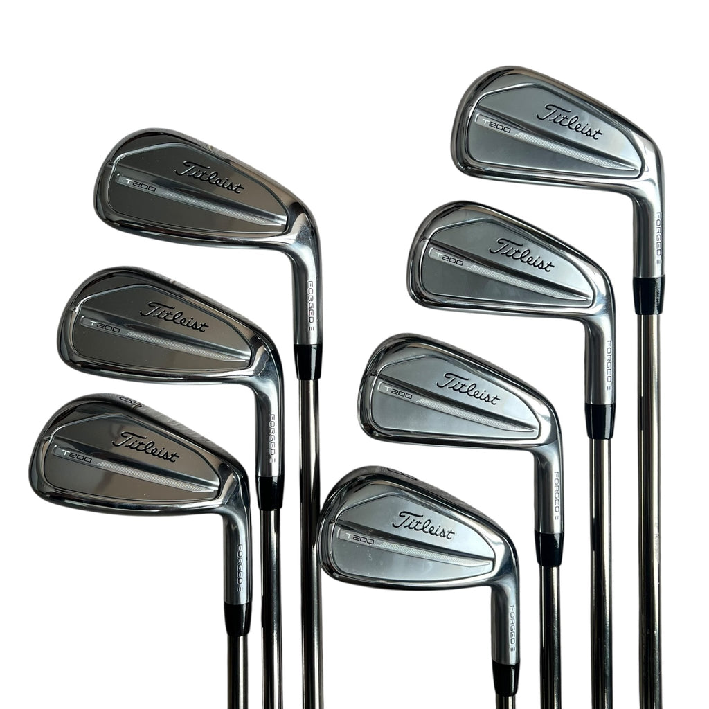 Titleist T200 3G Iron Set - Graphite - 5-PW, GW - Indoor Demo