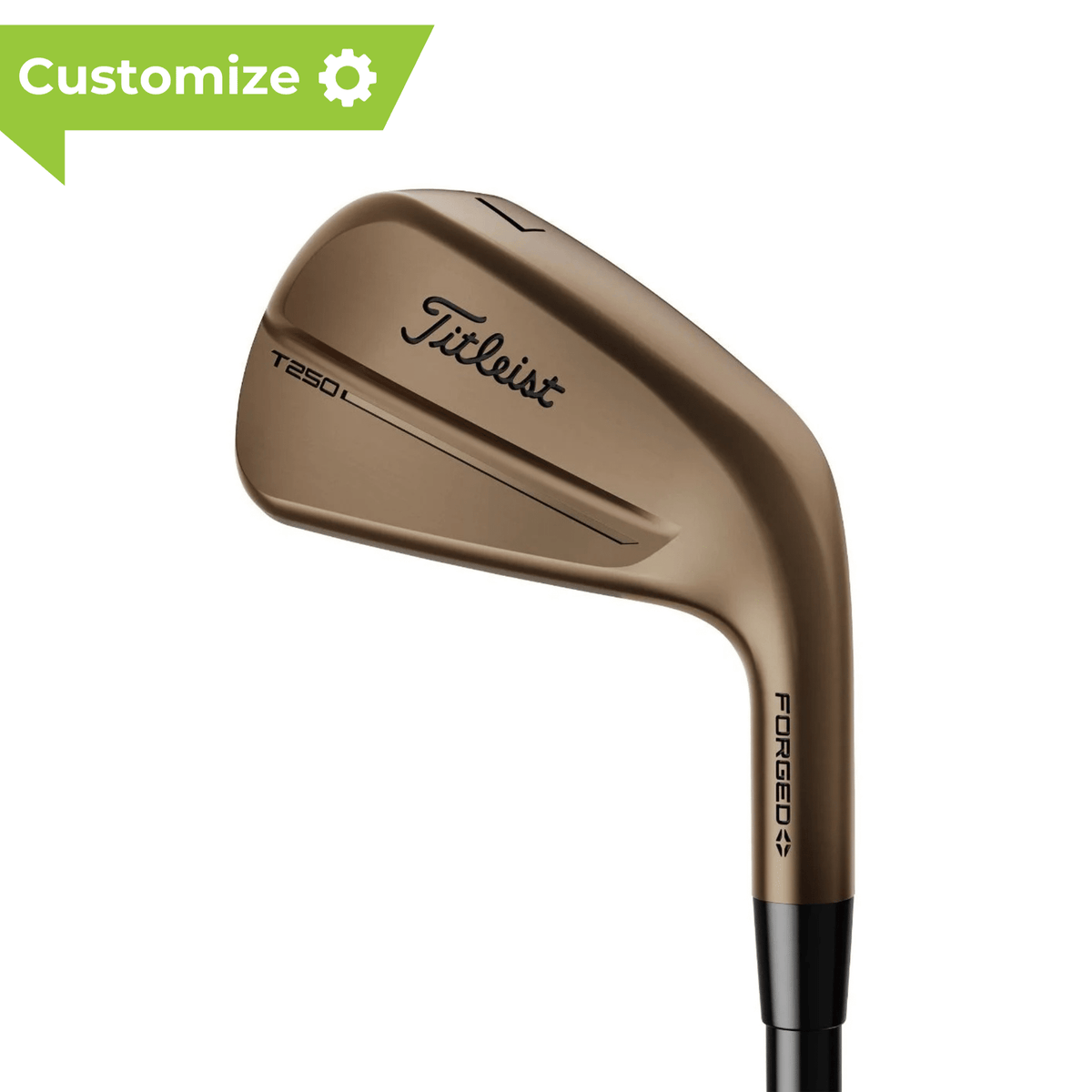 Titleist T250 4G Oil Can Irons (Steel) - Build Your Own