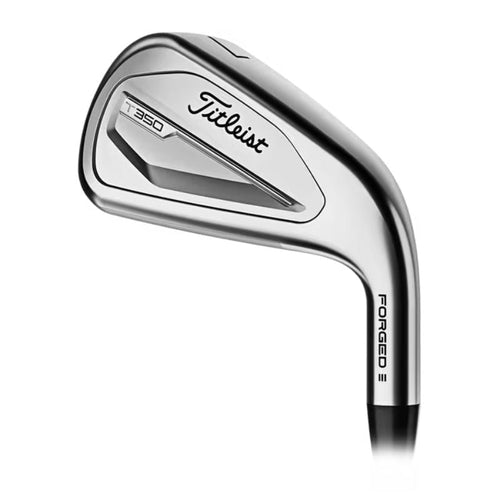 Titleist T350 3G Iron Set - 6-PW, GW - Steel - Store Display Demo Left Stiff Steel - True Temper AMT Red S300