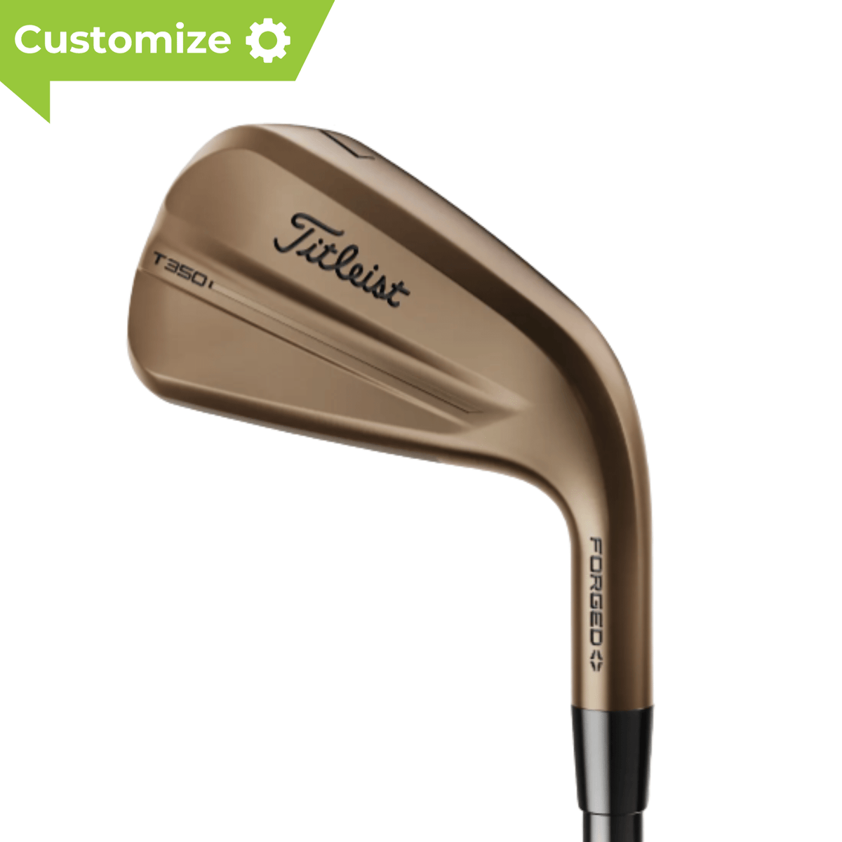 Titleist T350 4G Oil Can Irons (Steel) - Build Your Own 6 - PW