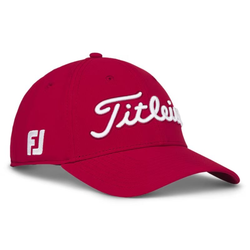 Titleist Tour Performance Hat Red White OSFA