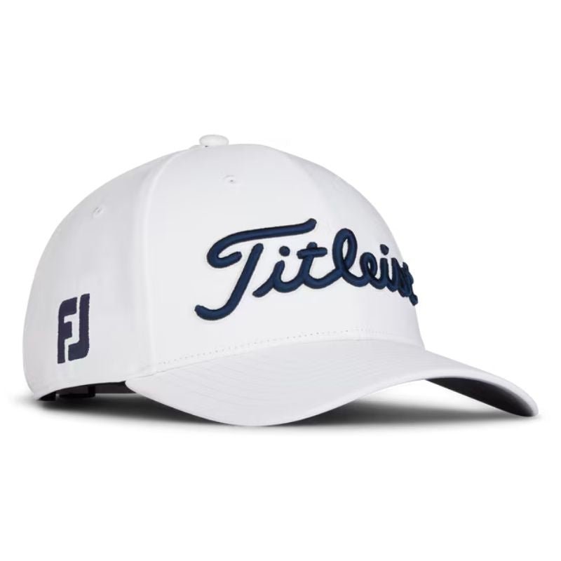 Titleist Tour Performance Hat White Navy OSFA