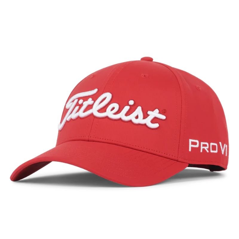 Titleist Tour Performance Hat - Previous Season Red White OSFA