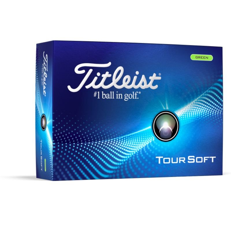 Titleist Tour Soft Prior Gen. Golf Balls Green
