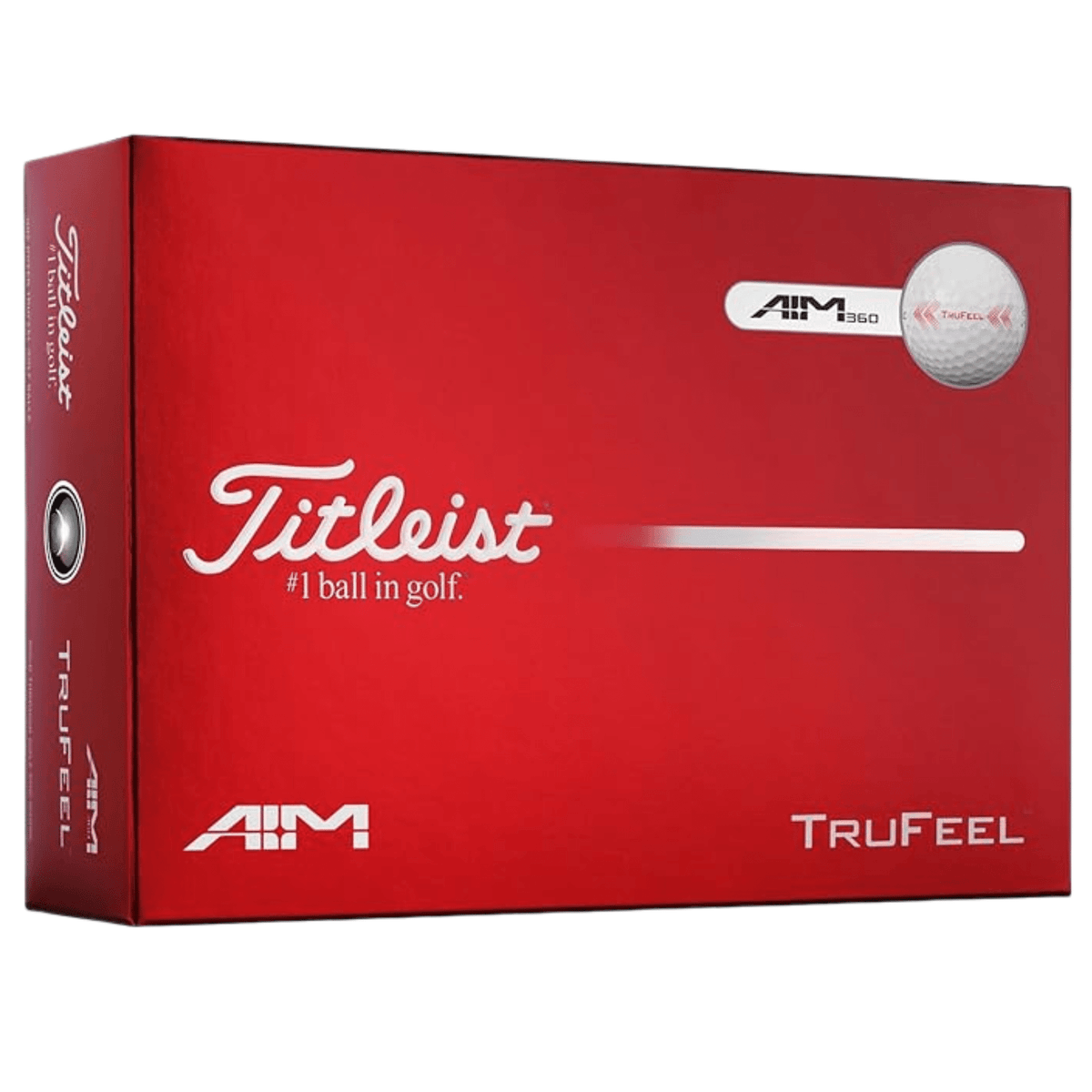 Titleist TruFeel AIM 360 Golf Balls White