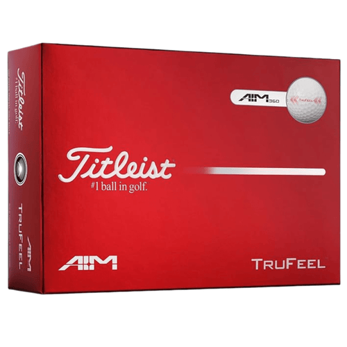 Titleist TruFeel AIM 360 Golf Balls White