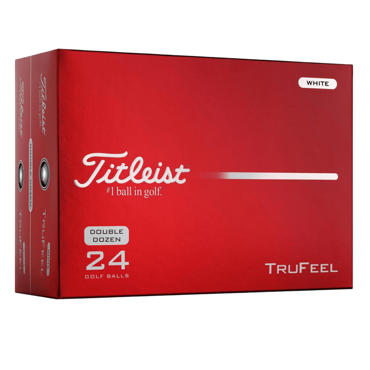Titleist TruFeel Golf Balls - 24 Pack White