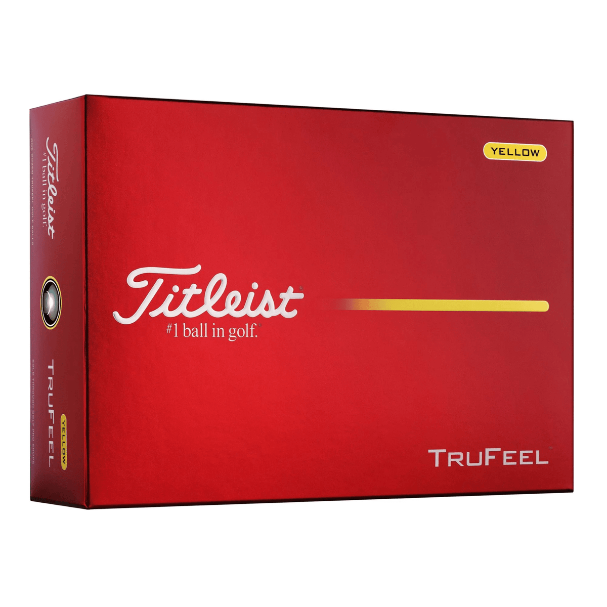 Titleist TruFeel Golf Balls Yellow